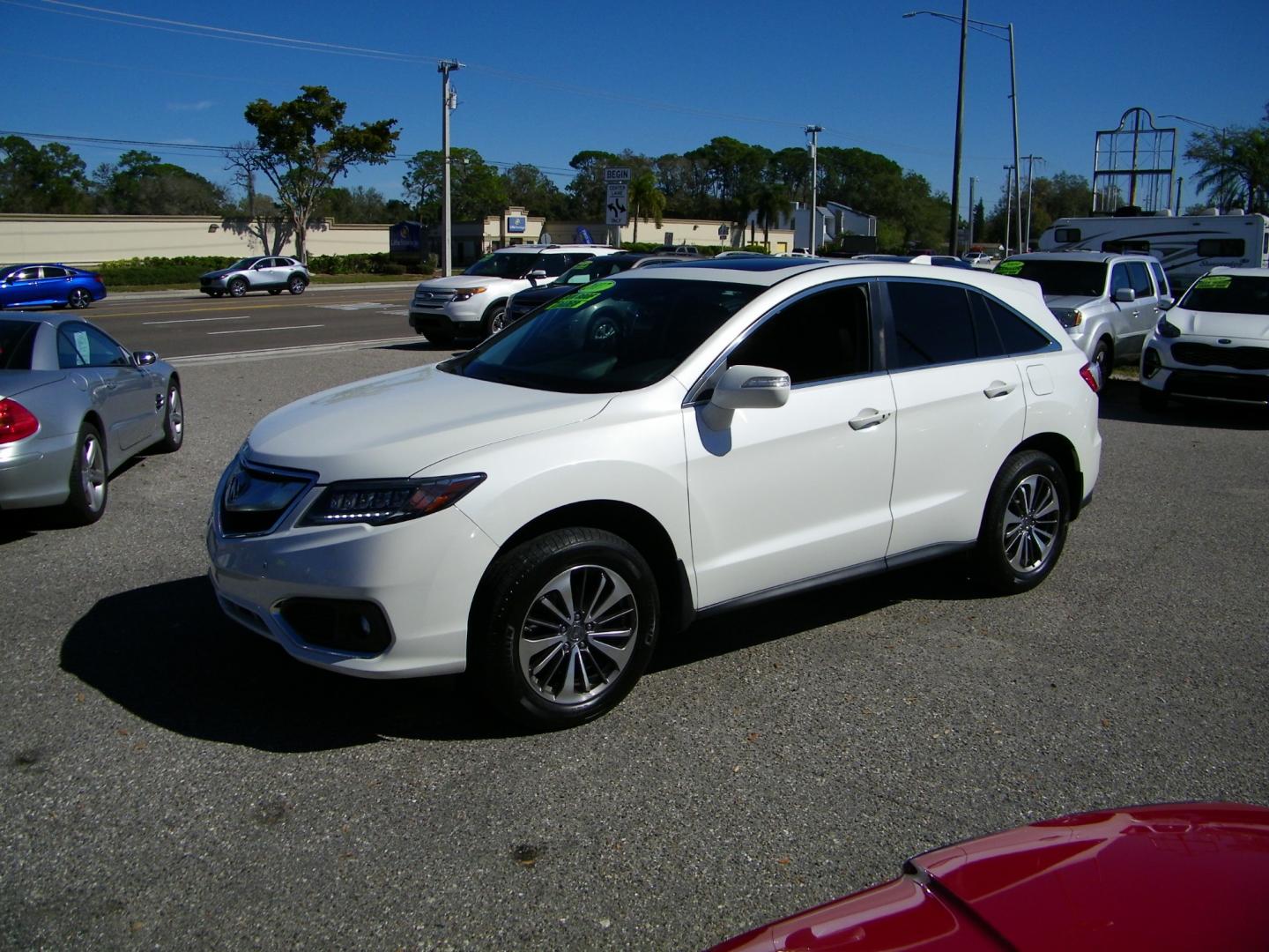 2017 Acura RDX 6-Spd AT AWD w/Advance Package (5J8TB4H76HL) with an 2.3L L4 DOHC 16V engine, 6A transmission, located at 4000 Bee Ridge Road, Sarasota, FL, 34233, (941) 926-0300, 27.298664, -82.489151 - Photo#0